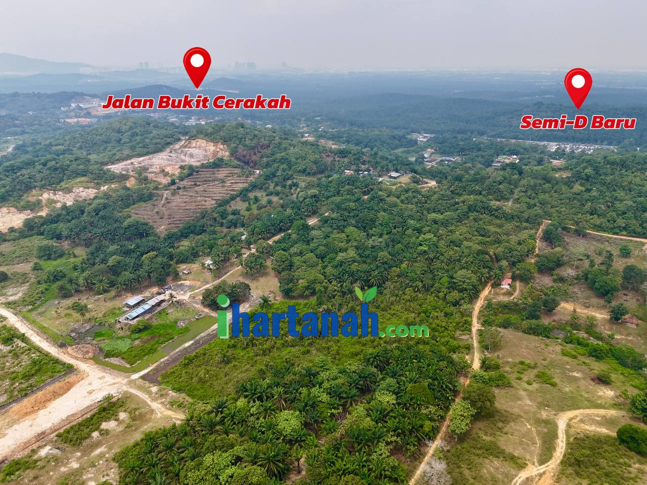 Tanah Pertanian Bukit Cerakah Shah Alam 3 Ekar
